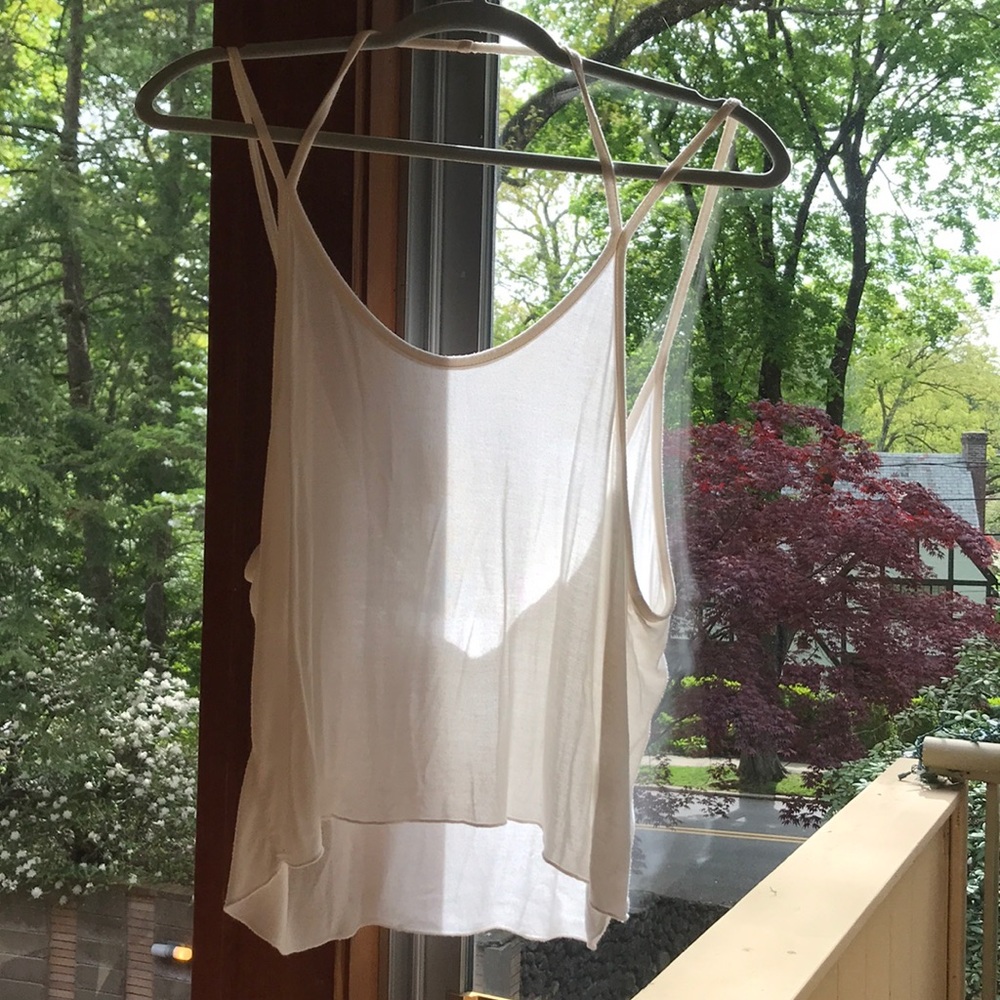 Brandy Melville white tank